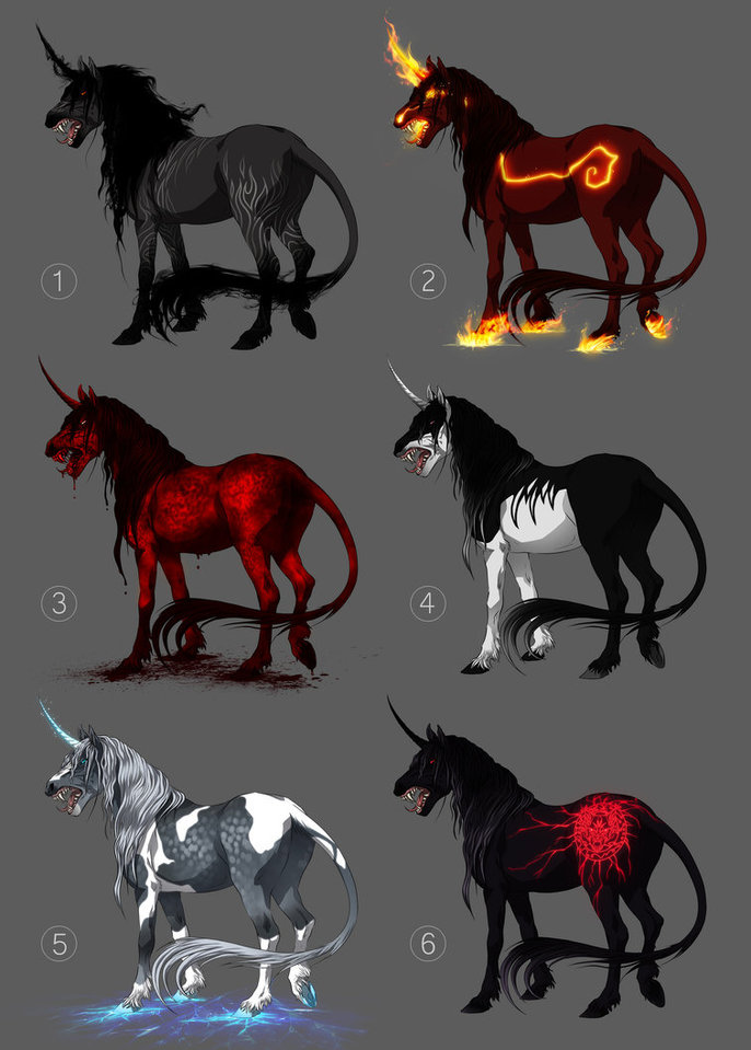 Types Of Unicorn Horns