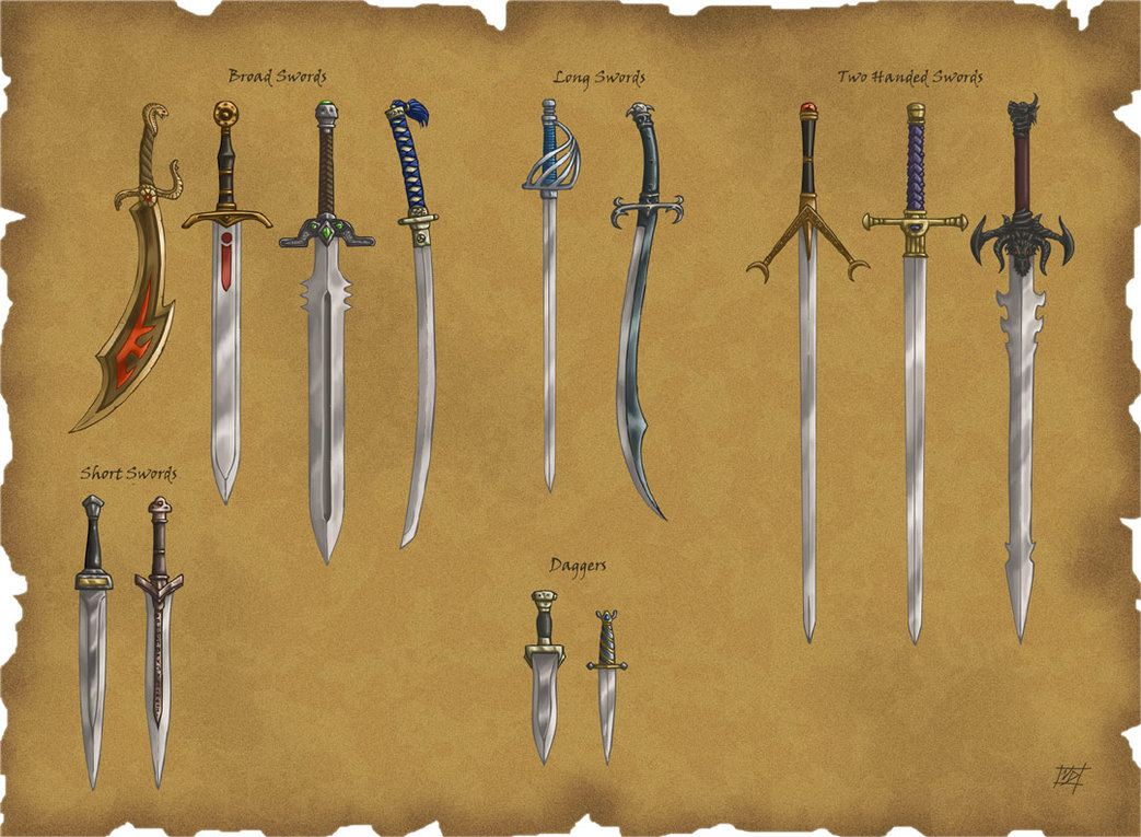medieval swords types